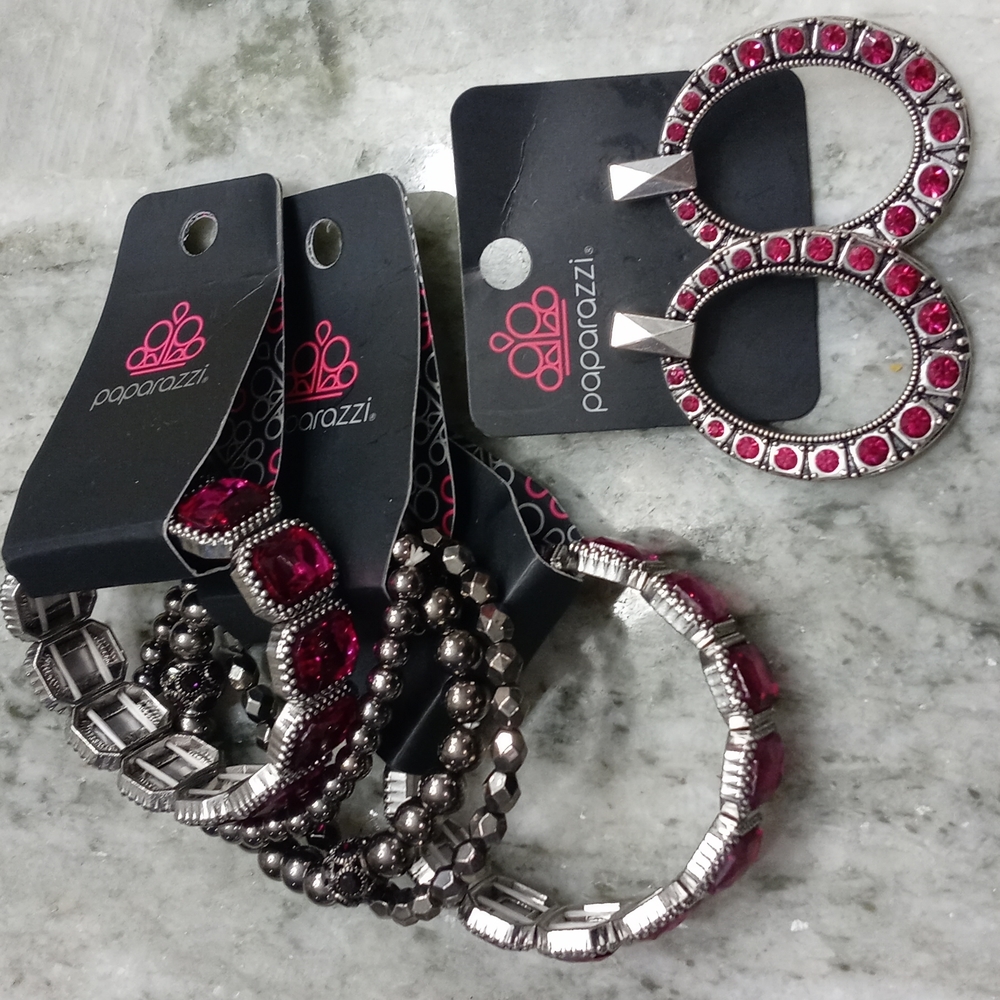 Extreme Pink Bling Set
